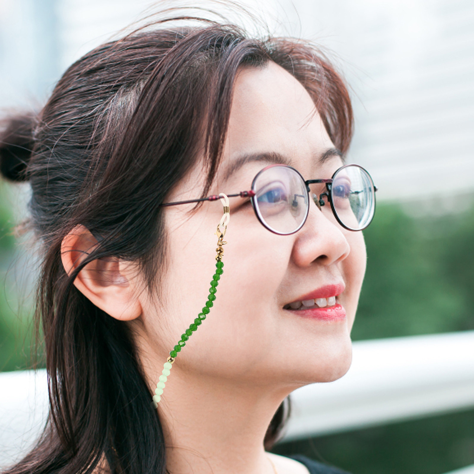 Mask Chain Holder - Цепочка для очков с бусинами, держатель