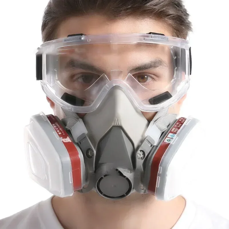 Dust Mask Construction - Многоразовая полумаска-респиратор 6200 с хлопковым фильтром