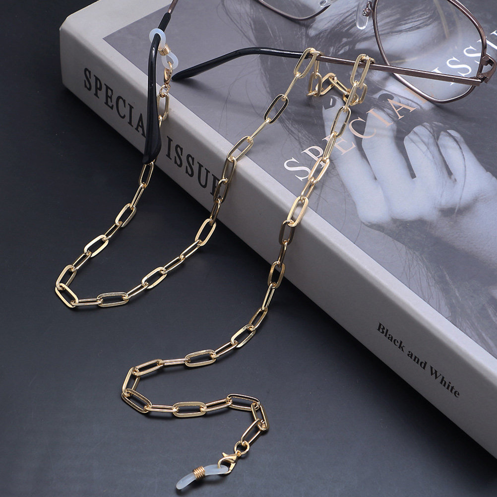 Золотая цепочка для очков в ви – обзор и цена Mask Chain Holder