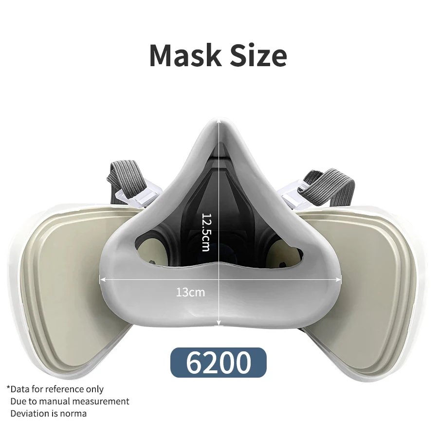 6200 Пылезащитная маска для по – обзор и цена Dust Mask Construction