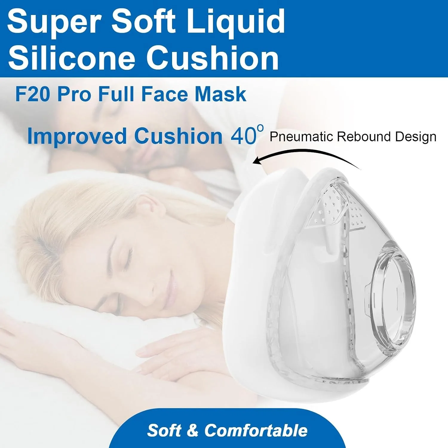 Полный комплект маски AirFit F – обзор и цена Silicone Mask Bracket
