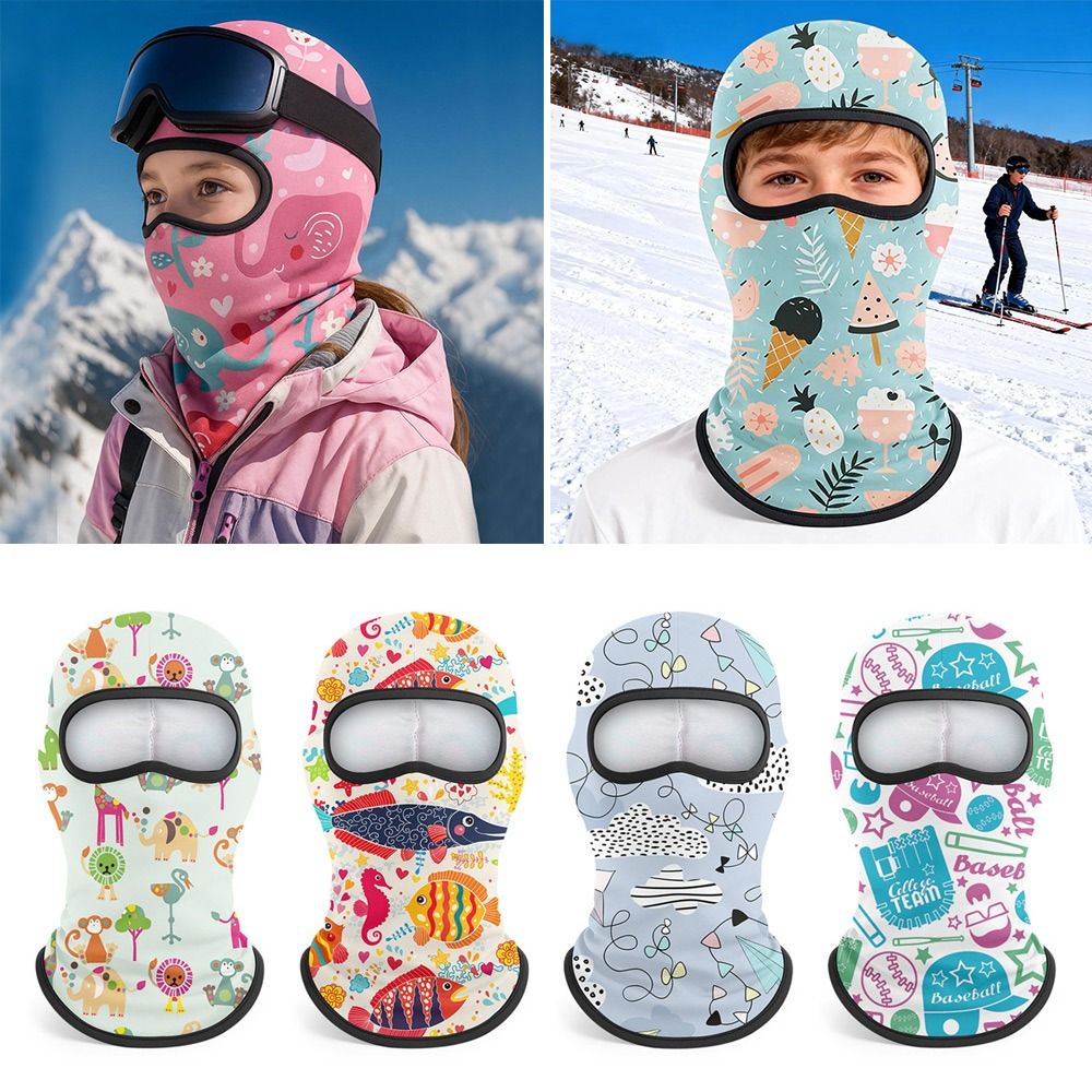1/2/3 шт. Детская зимняя маска – обзор и цена Kids Face Mask