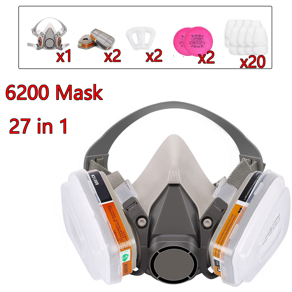 Противогаз 6200 с комплектом д – обзор и цена Dust Mask Construction